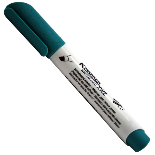 Picture of Chisel Tip Whiteboard Marker Turquoise - Kores Model 20859