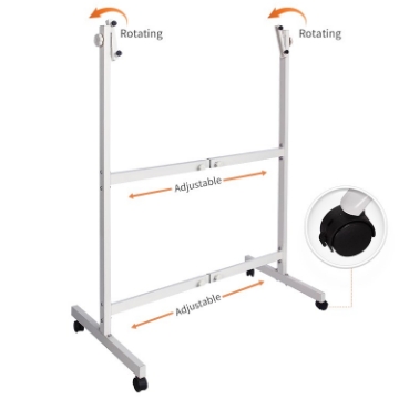 Zeige Details für Mobiler Metalltafelsockel Simba XMS-S5, Größe 120 × 240 cm Bild von Mobiler Metalltafelsockel Simba XMS-S5, Größe 120 × 240 cm