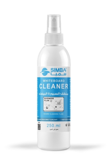 Picture of Simba SB250ML Whiteboard Cleaner, 250 ml Bottle