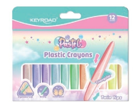 图片 Keyroad 双头蜡笔粉彩色 - 型号 KR973343