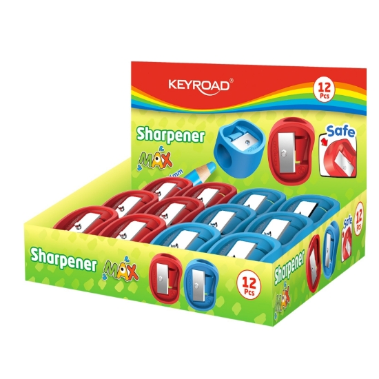 Picture of Plastic Pencil Sharpener 1 Hole Max – Keyroad Model KR972368