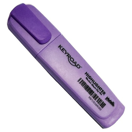 Picture of قلم فسفوري بنفسجي ميتاليك -  كى رود موديل KR973156