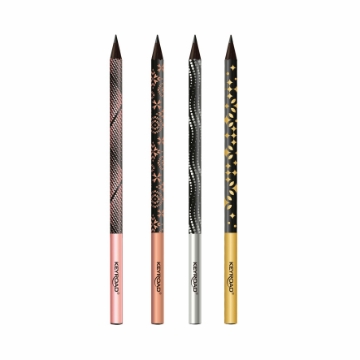 Show details for Black Wood Graphite Pencil with Eraser HB - Keyroad Model KR973120 Picture of Black Wood Graphite Pencil with Eraser HB - Keyroad Model KR973120