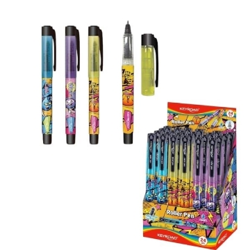 Show details for Blue Roller Ink Pen 0.7 mm - Keyroad Model KR972840 Picture of Blue Roller Ink Pen 0.7 mm - Keyroad Model KR972840