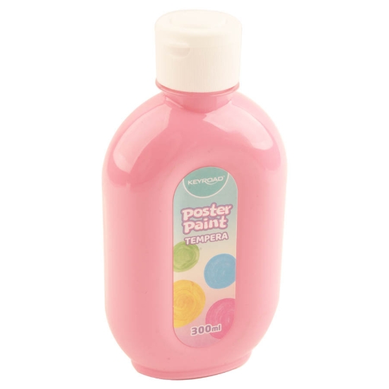 Bild von Keyroad Plakatfarbe - 300 ml Pastellrosa - Modell KR973094