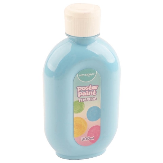 Bild von Keyroad Plakatfarbe - 300 ml Pastellblau - Modell KR973099