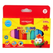 图片 Keyroad 彩色橡皮泥 – 180克 12条装盒子 – 型号KR971796