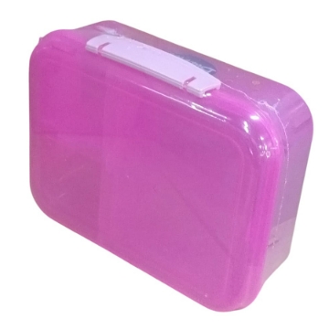 Agrandir l'image de Boîte Déjeuner Compartimentée Hero Bubbles 1,65 Litres Couleur Rose Image de Boîte Déjeuner Compartimentée Hero Bubbles 1,65 Litres Couleur Rose