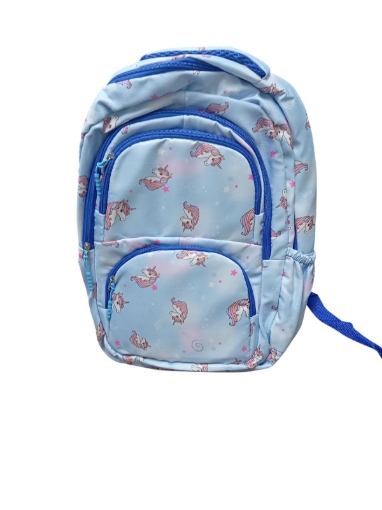 Image de Sac à dos scolaire Princey, 4 fermetures éclair