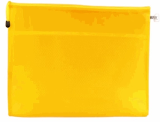 Bild von Gelbe Netzreißverschlusstasche, B4, Modell S6645-6