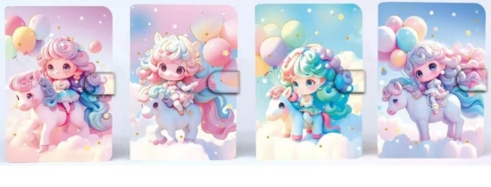 图片 硬壳脊装笔记本 米色横线纸 80 页 B6 - Simba 型号 8600-18