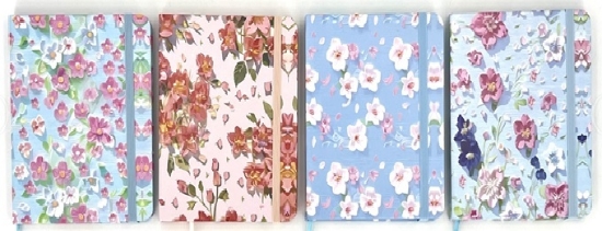 Bild von Simba Notizblock mit Hartumschlag liniertes Creme-Papier 80 Blatt - Modell 1701-2