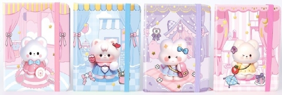 图片 Simba 精装脊笔记本 80 页 80 克米色横线纸 – 型号 1701-5