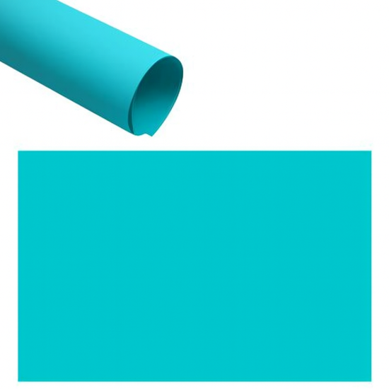 Bild von Zeichenpapierbogen, Türkis, Größe 70 × 100 cm, 220 g/m² – Simba Modell FT-250-30