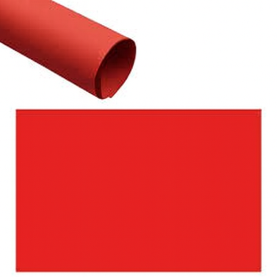 Image de Feuille de dessin rouge, format 70 × 100 cm, 220 g/m² – Simba Modèle FT-250-15