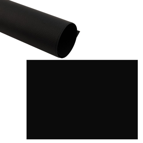 Image de Feuille de dessin noire, format 70 × 100 cm, 220 g/m² – Simba Modèle FT-250-44