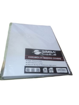Agrandir l'image de Ramette de Papier Martelé Blanc, 50 Feuilles, 250 g/m², Format A4 – Simba Modèle FT-250-1 Image de Ramette de Papier Martelé Blanc, 50 Feuilles, 250 g/m², Format A4 – Simba Modèle FT-250-1
