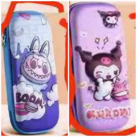 Bild von Geprägtes Schaumstoff-Federmäppchen, 1 Reißverschluss, bedruckt mit Cartoon-Motiven „Boom“ – Simba Modell P8001