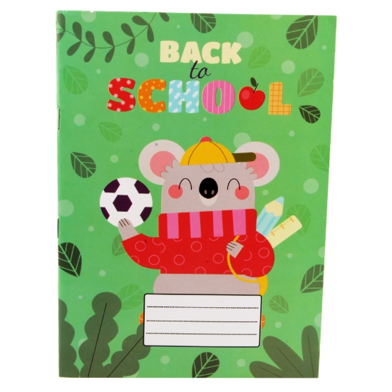 Bild von كراس مدرسي انجليزي 28 ورقة، شكل العودة للمدرسة، غلاف كوشية مقاس 16 × 22.5 -  اكسترا لاين