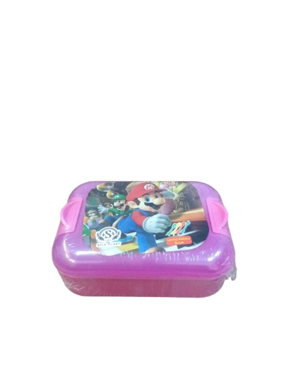 图片 塑料午餐盒 – 1升，带迪士尼图案和颜色 + 勺子