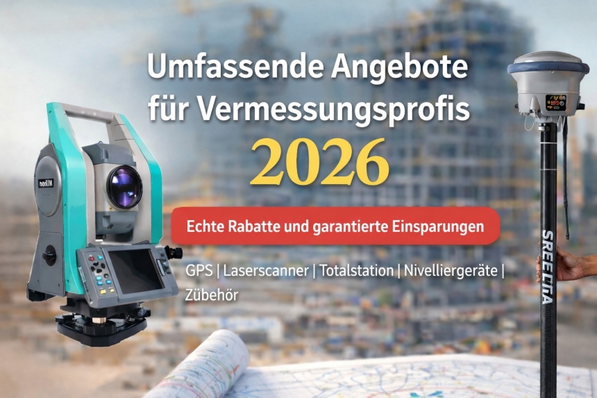 Angebote für Vermessungsgeräte für das Jahr 2026
