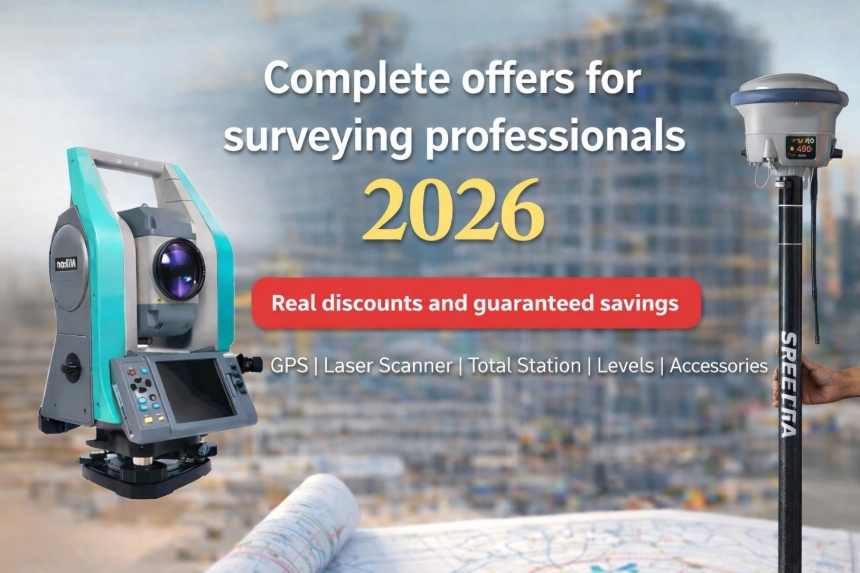 Offers on surveying equipment for the year 2026