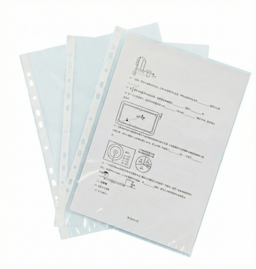 图片 حافظة حرف U شفاف A4 بيفا 40 ميكرون موديل WD1-100