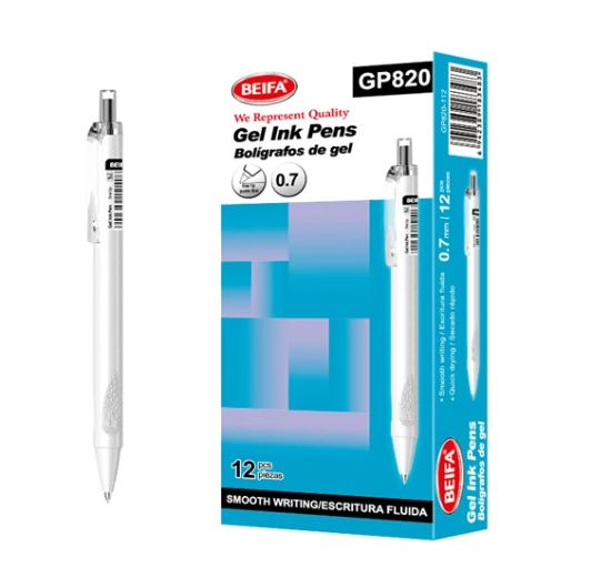 Picture of قلم جيل اسود سريع الجفاف 0.7 مم -بيفا موديل GP820-112