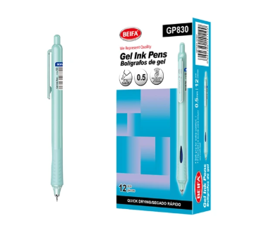 Bild von Beifa schnell trocknender blauer Gelstift 0,5 mm – Modell GP830-02B7