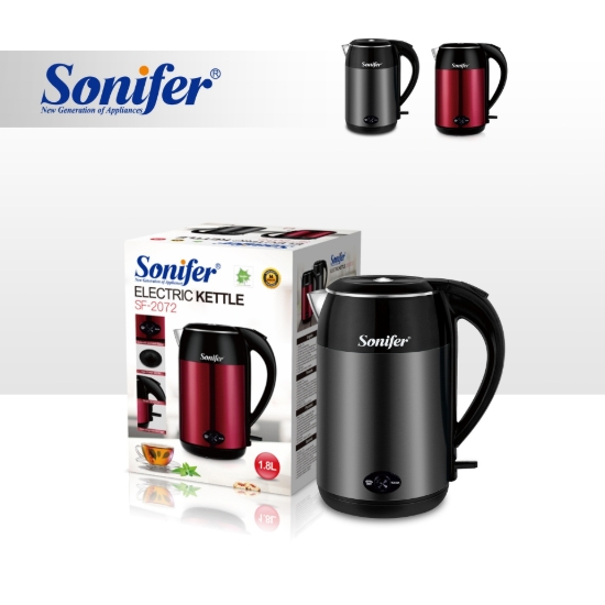 Picture of غلاية كهربائية سونيفير 1.8 لتر 2200 وات موديل SF 2072