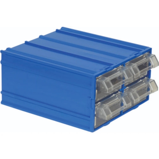 Picture of Mano Plastic Storage Bin with Handle 110 × 175 × 230 mm No. 45 Blue Model MK-45