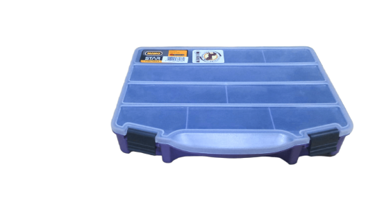 Picture of Mano Plastic Tool Box with Organizer 10 Inch Purple 44 × 200 × 251 mm