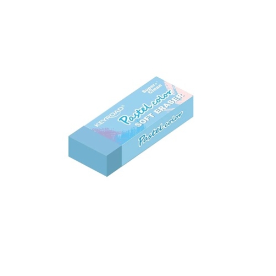 Picture of Keyroad Small Eraser Pastel + Fluorescent Colors - Model KR972790