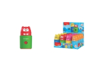 图片 Keyroad 小鹿班比塑料削笔器，卡通造型，单孔，多种颜色，型号 KR973148