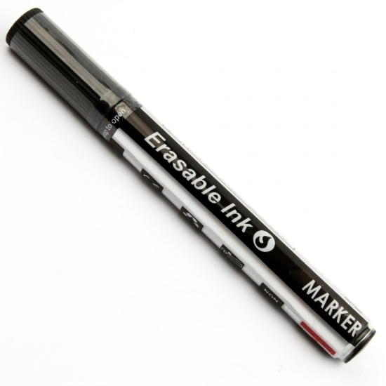 Image de Marqueur pour tableau blanc Prima Black à pointe ciselée