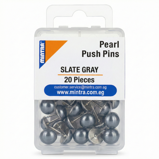 图片 珍珠图钉盒 20 件 石板灰 Z52 - Mintra 95659