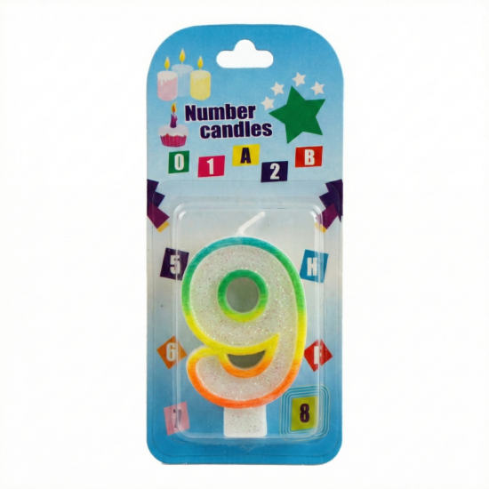 图片 生日蜡烛字母和数字流行