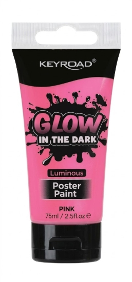 图片 磷光海报颜料 75 毫升 粉色 – Keyroad 型号 KR973307