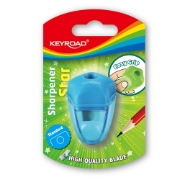 Bild von Keyroad Star Kunststoffspitzer 1 Öffnung 1 Stück auf Karte sortierte Farben Modell KR970857