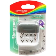 Picture of براية بلاستيك ميتالك كى رود 2 عين خزان شكل اير بودز 1 قطعة كارت متعدد الألوان موديل KR972930