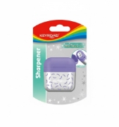 Picture of براية بلاستيك ميتالك كى رود 2 عين خزان شكل اير بودز 1 قطعة كارت متعدد الألوان موديل KR972930