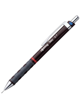 Image de Porte-mine Rotring Tikky avec étui 0,7 mm – Couleurs assorties