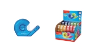 Bild von Keyroad Klebebandabroller Klein Transparenter Kunststoff Mehrfarbig Modell KR972470