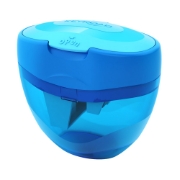 Image de Taille-Crayon Plastique Keyroad 3 Trous avec Réservoir Multicolore Modèle KR971431