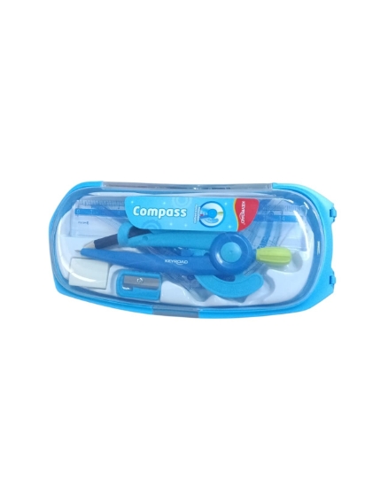 Picture of طقم هندسي كى رود 8 قطعة علبة بلاستيك متعدد الألوان موديل KR971488