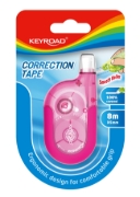 Picture of Keyroad Correction Tape 5 mm × 8 m Card Assorted Colors Model KR971827