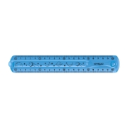 Picture of Keyroad Transparent Flexible Ruler 20 cm Assorted Colors Model KR971664