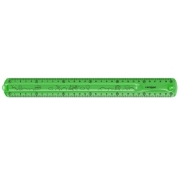 Picture of Keyroad Transparent Flexible Ruler 30 cm Assorted Colors Model KR971665