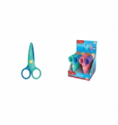 Image de Ciseaux en Plastique pour Enfants Keyroad 10 cm Couleurs Assorties Modèle KR973266