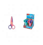 Image de Ciseaux en Plastique pour Enfants Keyroad 10 cm Couleurs Assorties Modèle KR973266